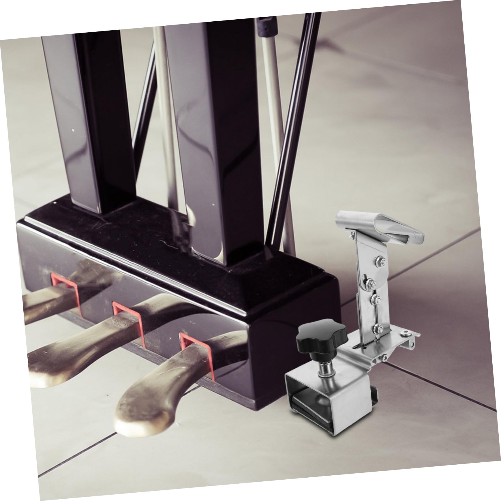 PRETYZOOM Elevador de Pedal de Piano Ajustable Extensor de Altura para Práctica Musical Infantil Ayuda Portátil para Piano y Teclado Incluye Espaciadores de Pedal