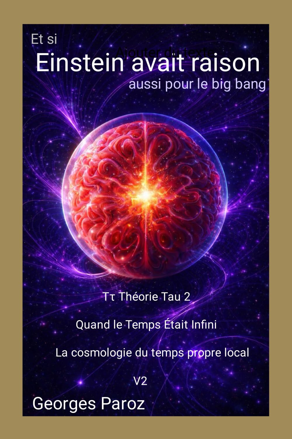 Einstein avait raison: Quand le Temps Était Infini