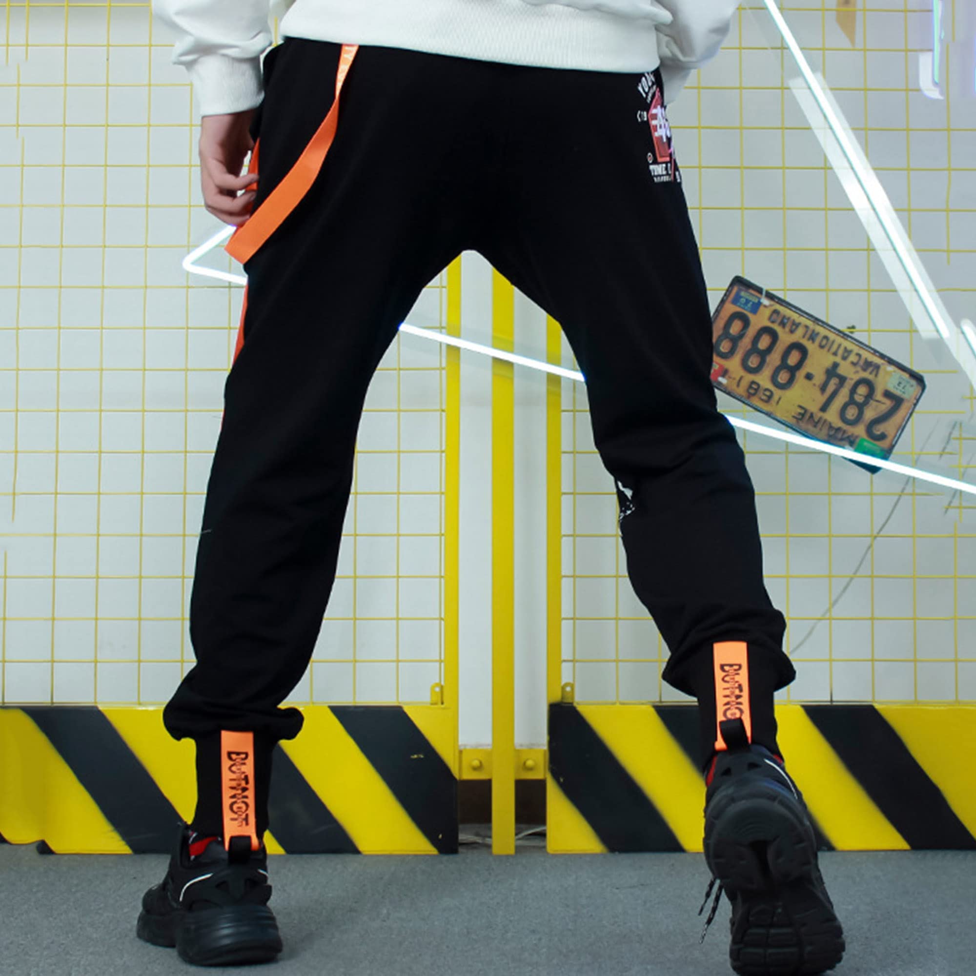 XYXIONGMAO Techwear Cargo Tactical Hip Hop Harem Streetwear Pantaloni Allentati Casual Tuta Sportiva Funzionale