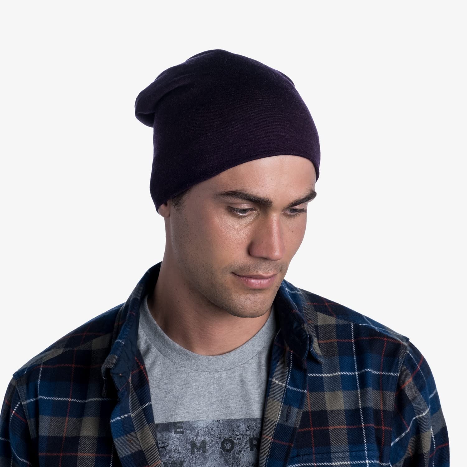 Buff Dla Dorosłych Merino Thermal Czapka Wełniana, Granatowy, 30