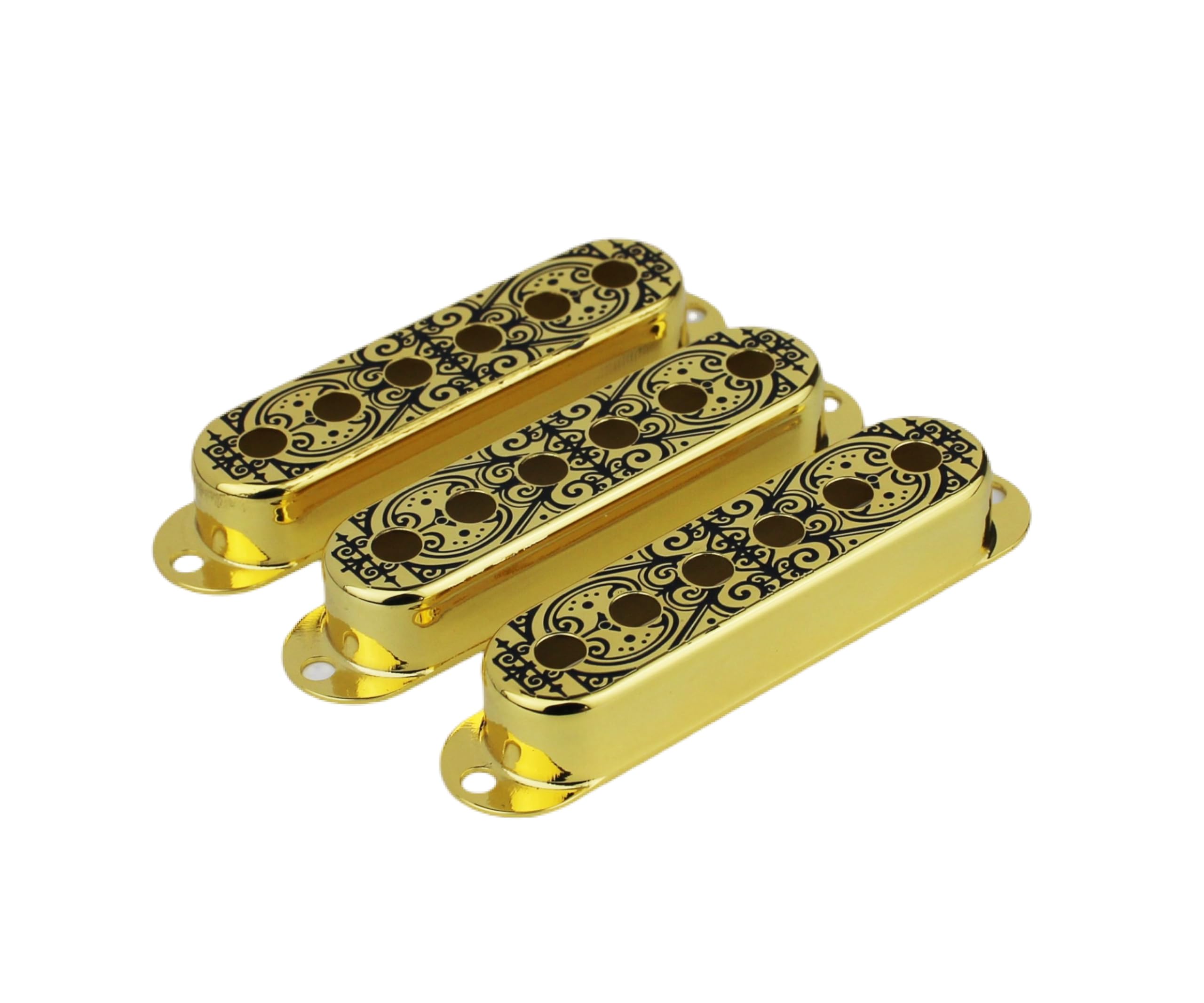 Guyker 3Pcs Single Coil Guitar Pickup Covers (52mm Pole Spacing) - Image 2