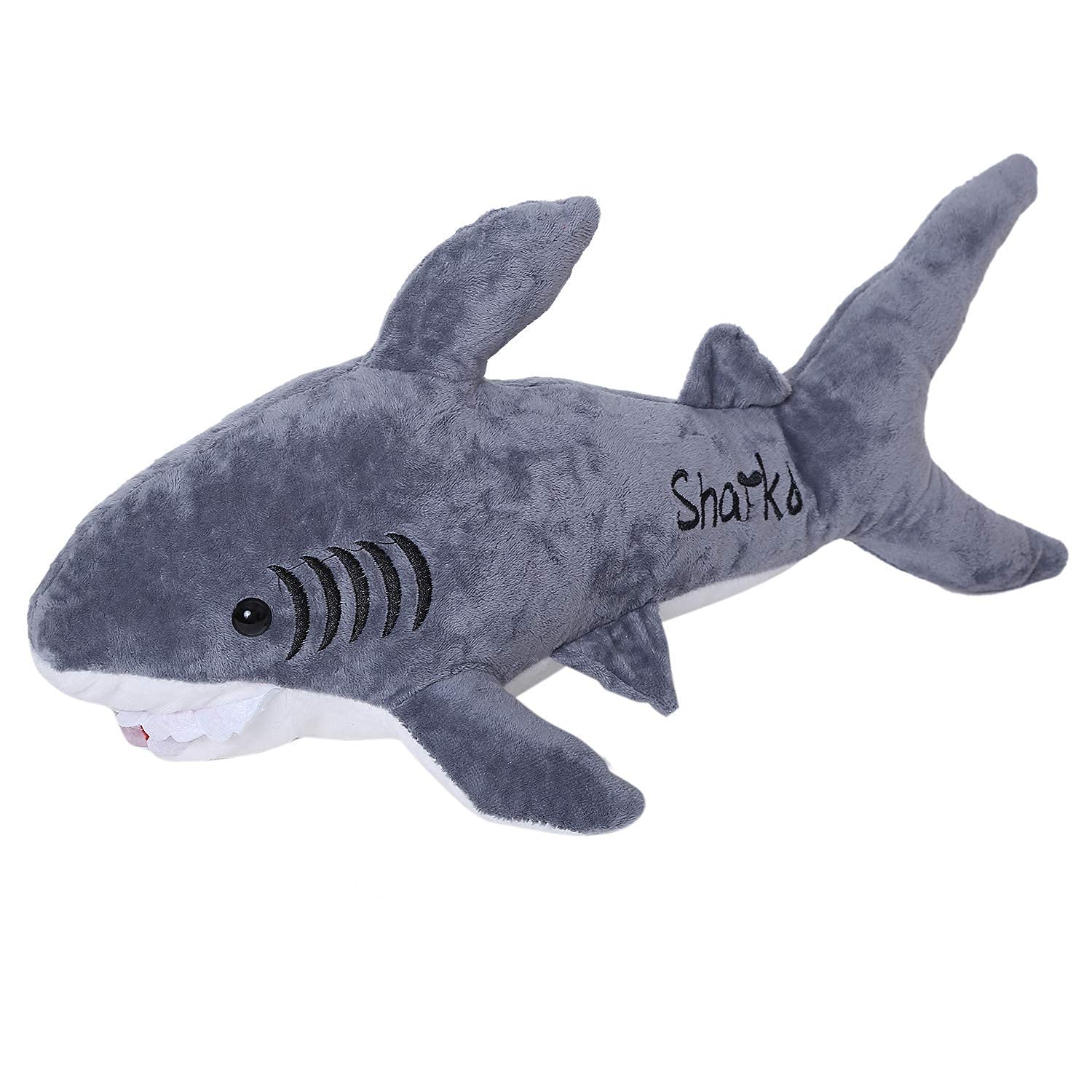 Crispy Toys- Shark Soft Toys for Kids Playing Soft Plush Stuffed Animal for Gift/ Birthday Gift/Home Décor etc. (Color-Grey, Size 45 cm) (B09JMXLX7T) Amazon Price History, Amazon Price Tracker
