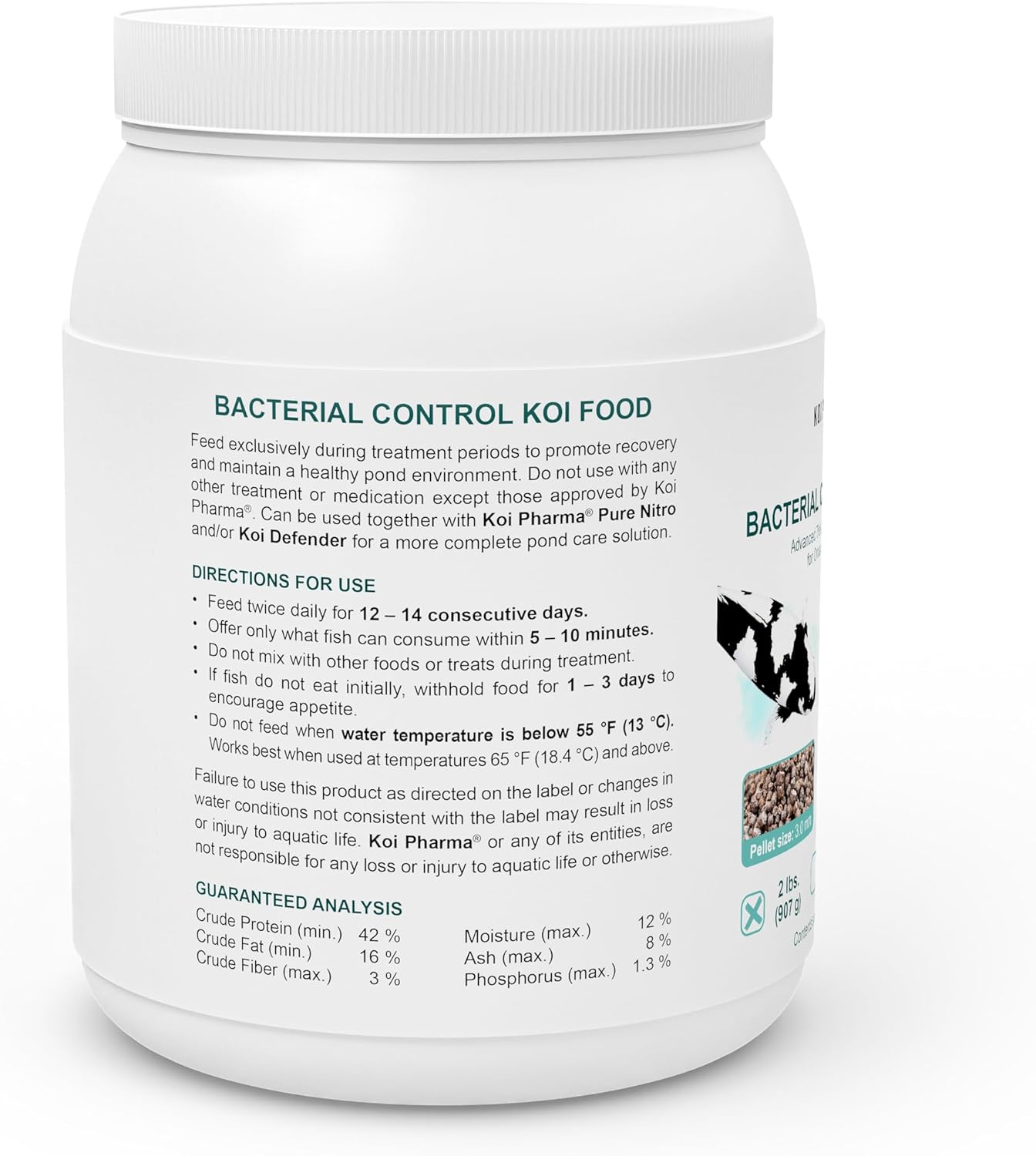 Bacterial Control Koi Food Bacterial Disease Neutralizer
