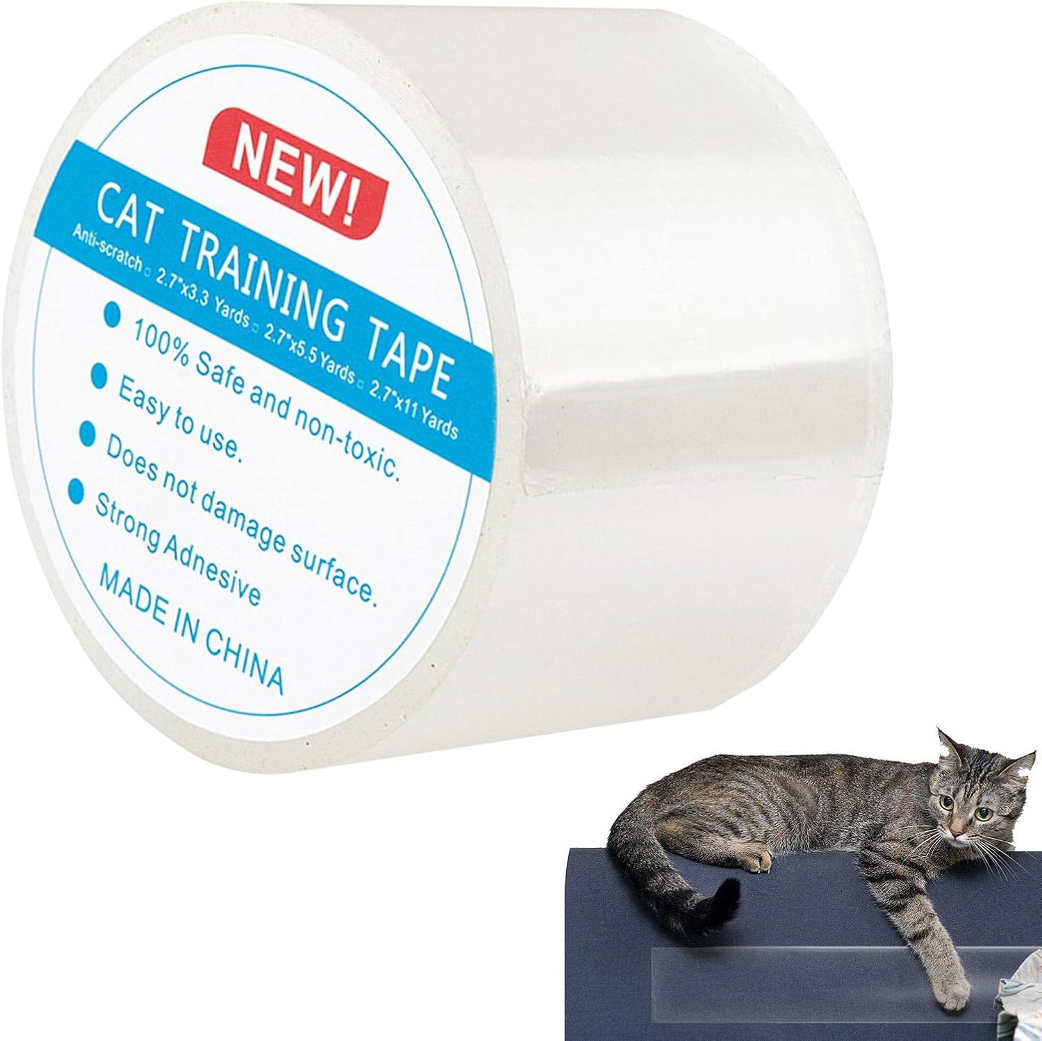 Dusehu Cat Tape for Furniture Furniture Protector for Cat Scratches