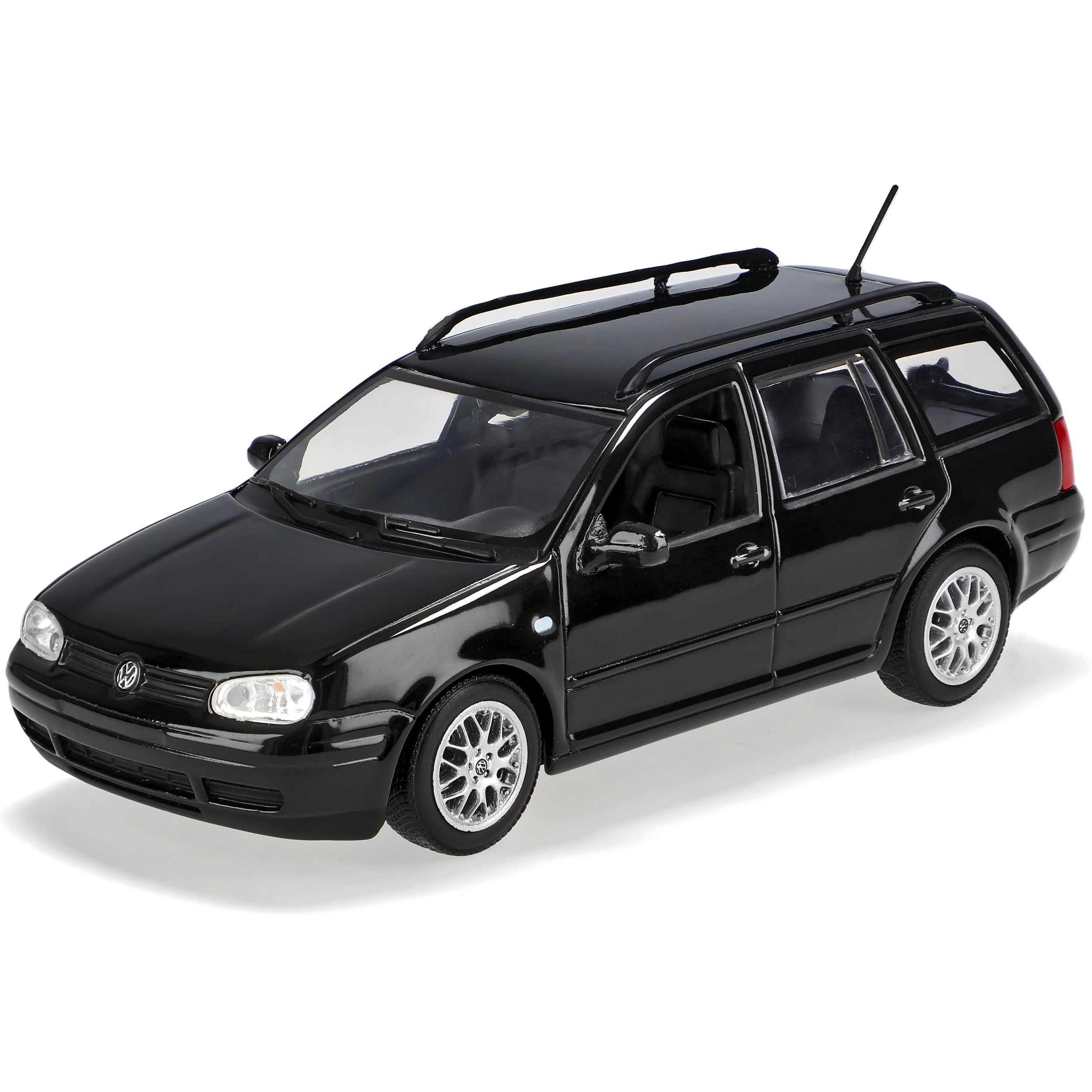 Generisch Volkwagen Golf IV Variant Kombi Schwarz 1997-2004 1/43