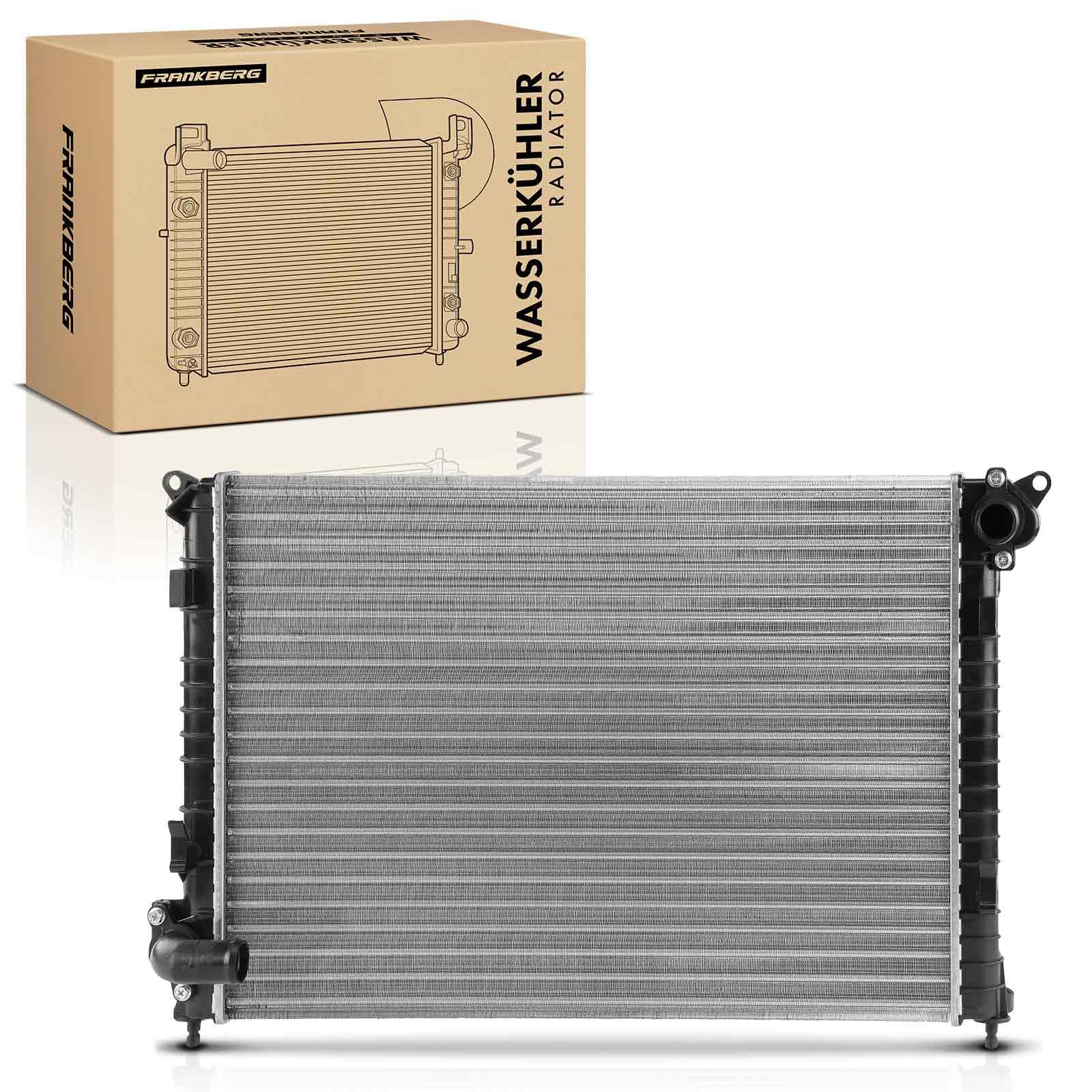 Frankberg Radiatore raffreddamento motore radiatore acqua cambio manuale | Compatibile con: M.i.n.i R50 R53, M.i.n.i decappottabile R52