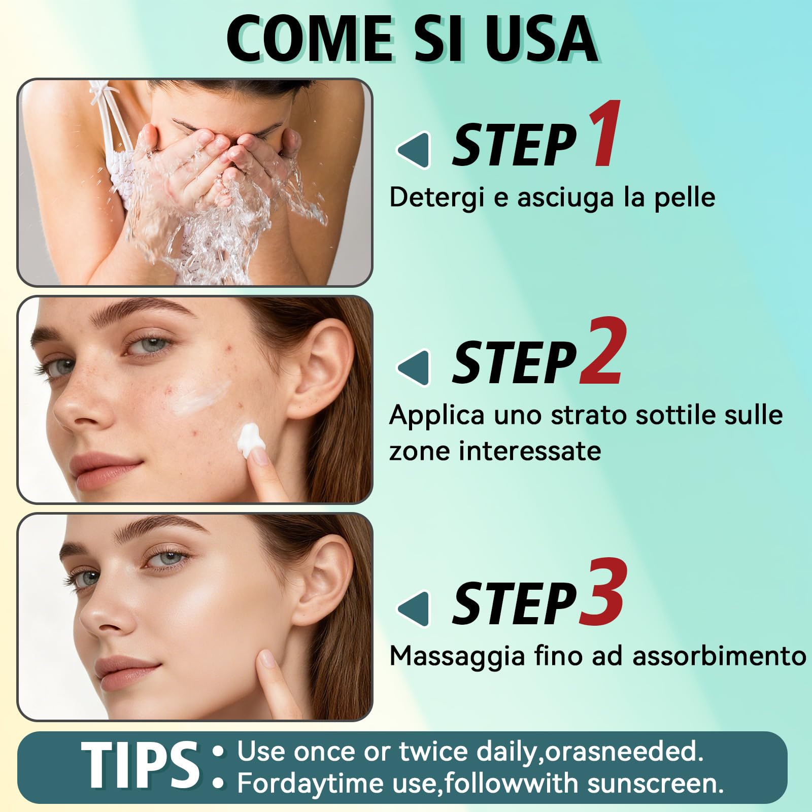 Crema Brufoli Viso, Crema Acne Potentissima, Cura per Brufoli e Imperfezioni, Riduce Subito Acne e Brufoli, Punti Neri e Rossori, Adatta a Tutti i Tipi di Pelle e Età,per la Pelle di Viso e Corpo