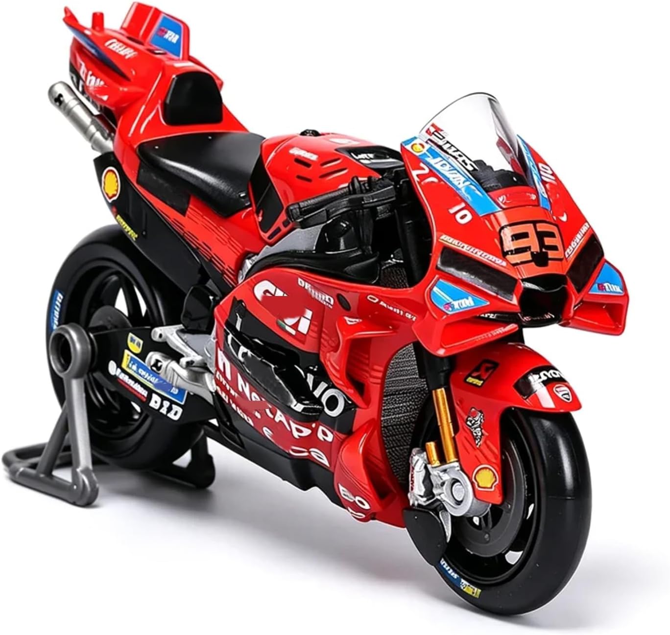 HTLNUZD 2025 1/18 GP#93 Diecast Motorcycle Model – Collectible Gift