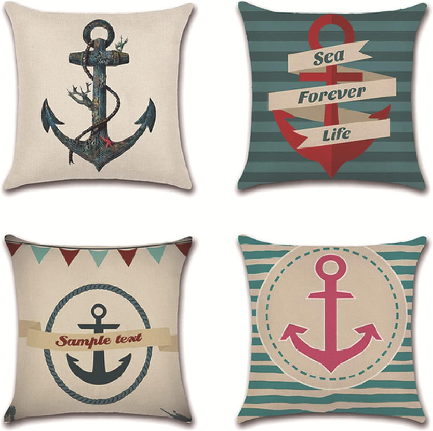anchor pillow cases