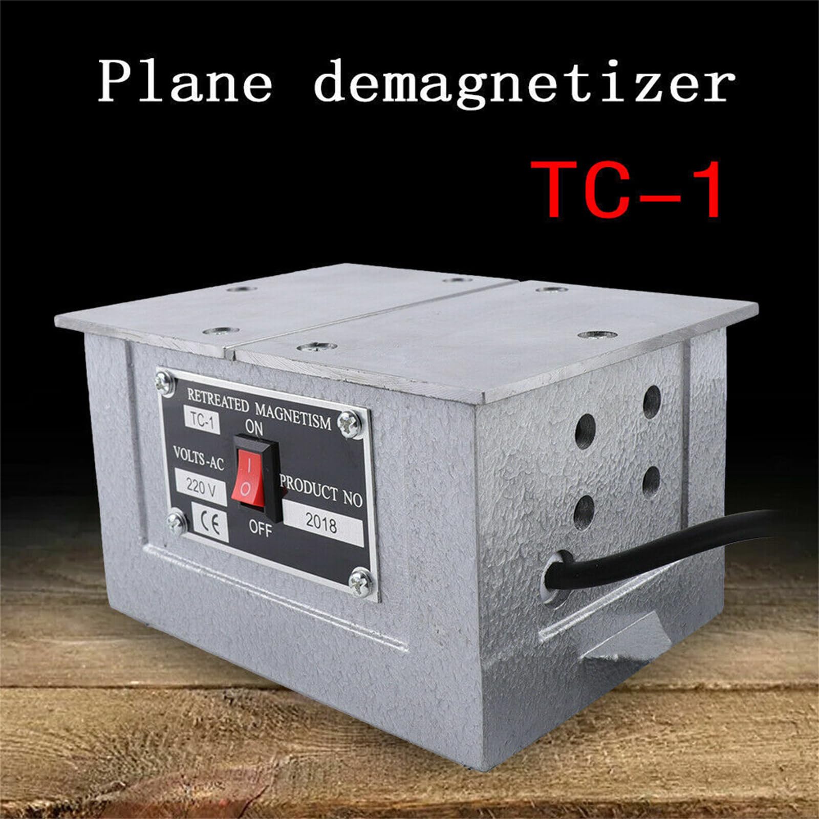 TC-1 Entmagnetisierer Plate, 100W Magnetisierer Entmagnetisierer Magnetische Werkzeuge 150x110MM Demagnetization Entmagnetisiergerät Maschine Werkzeuge Entmagnetisierplatte