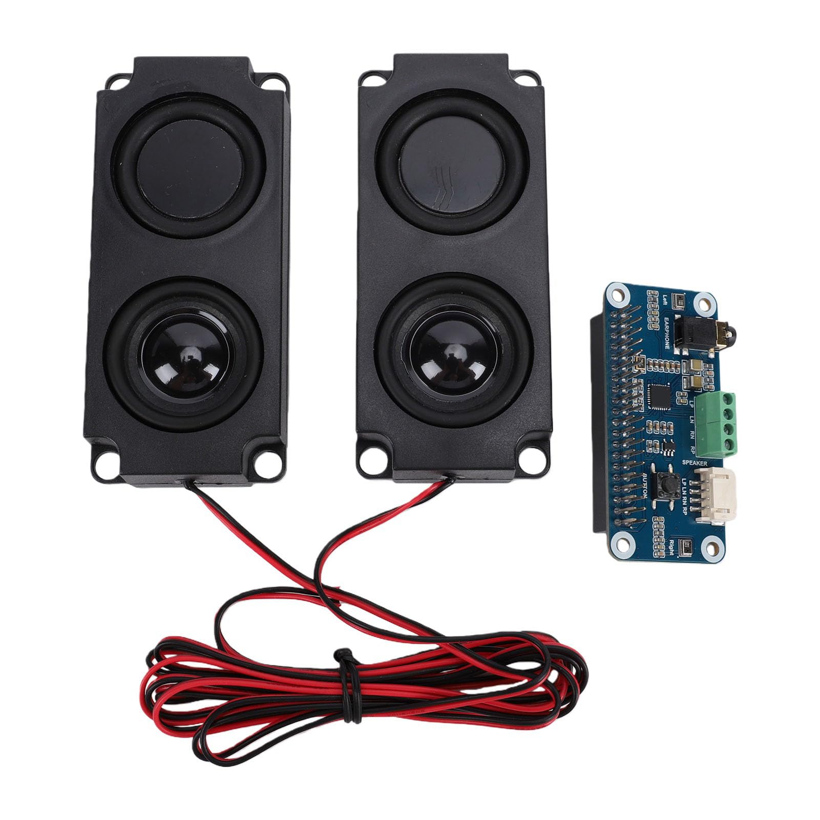 Bewinner Scheda di Espansione Scheda Audio per RasPi 5 4B, Decoder Stereo WM8960