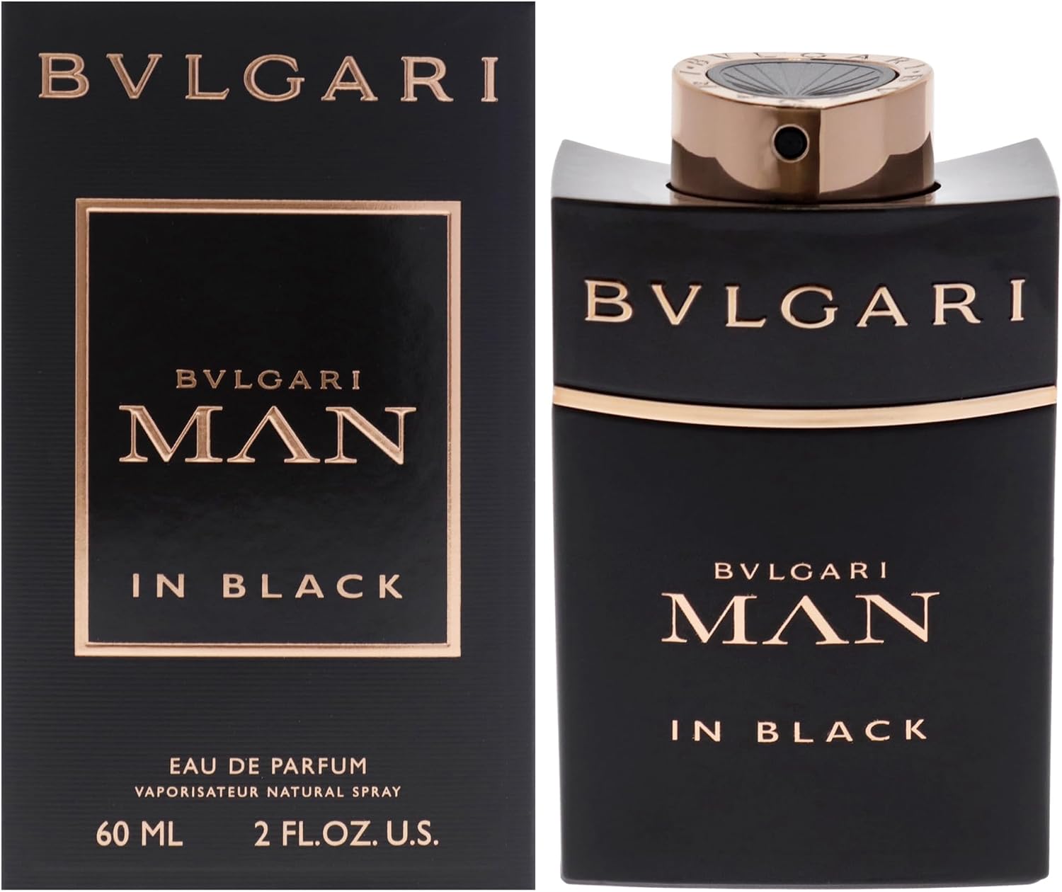 Bvlgari Man in Black Eau de Parfum da uomo, 60 ml
