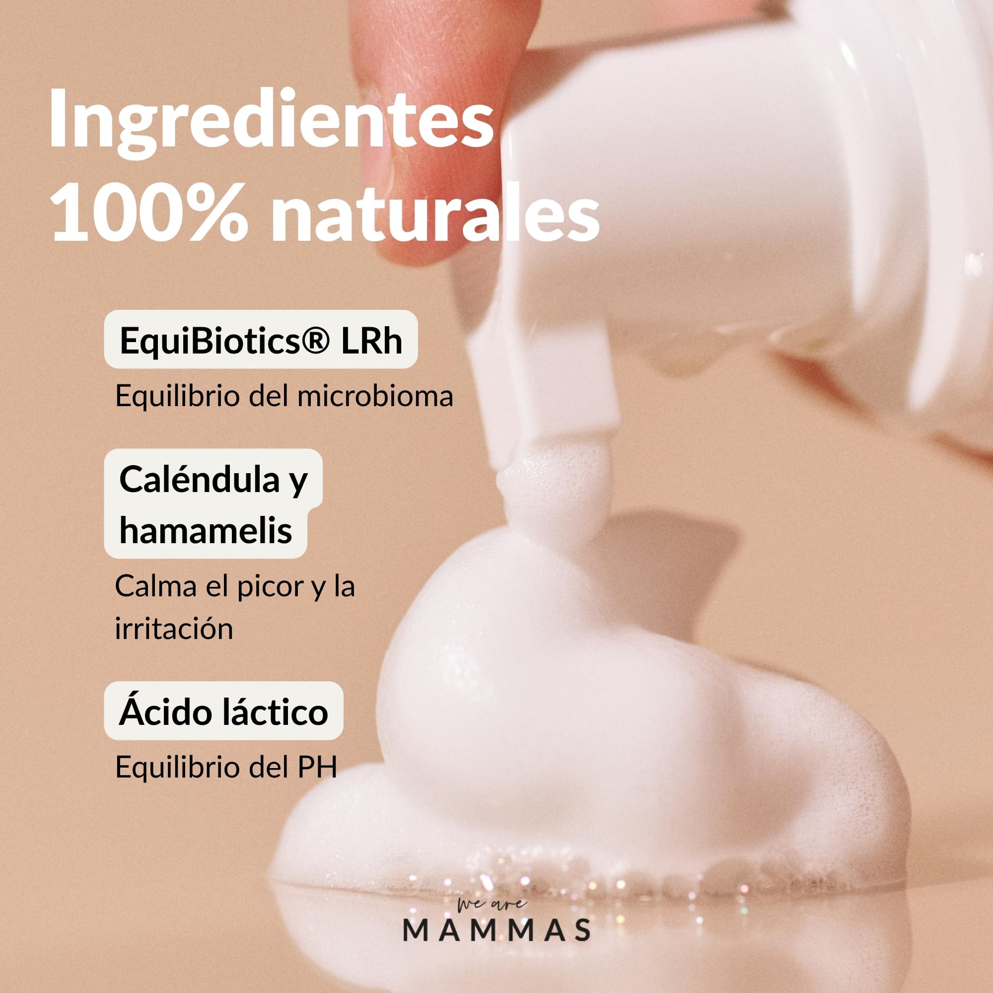 Pack Cuidado Perineal Postparto: Espuma Prebiotica y Spray Botanico Intimo Mujer Higiene Recuperacion Intima Limpieza Suave Alivio Calma Aloe Vera Hamamelis Acido Lactico pH Balanceado Flora Sin Jabon