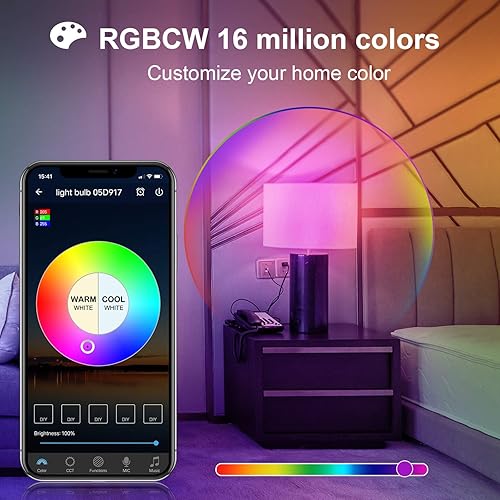 Miniatura 3 de YHW Surplife App Smart WiFi Bombilla 9W