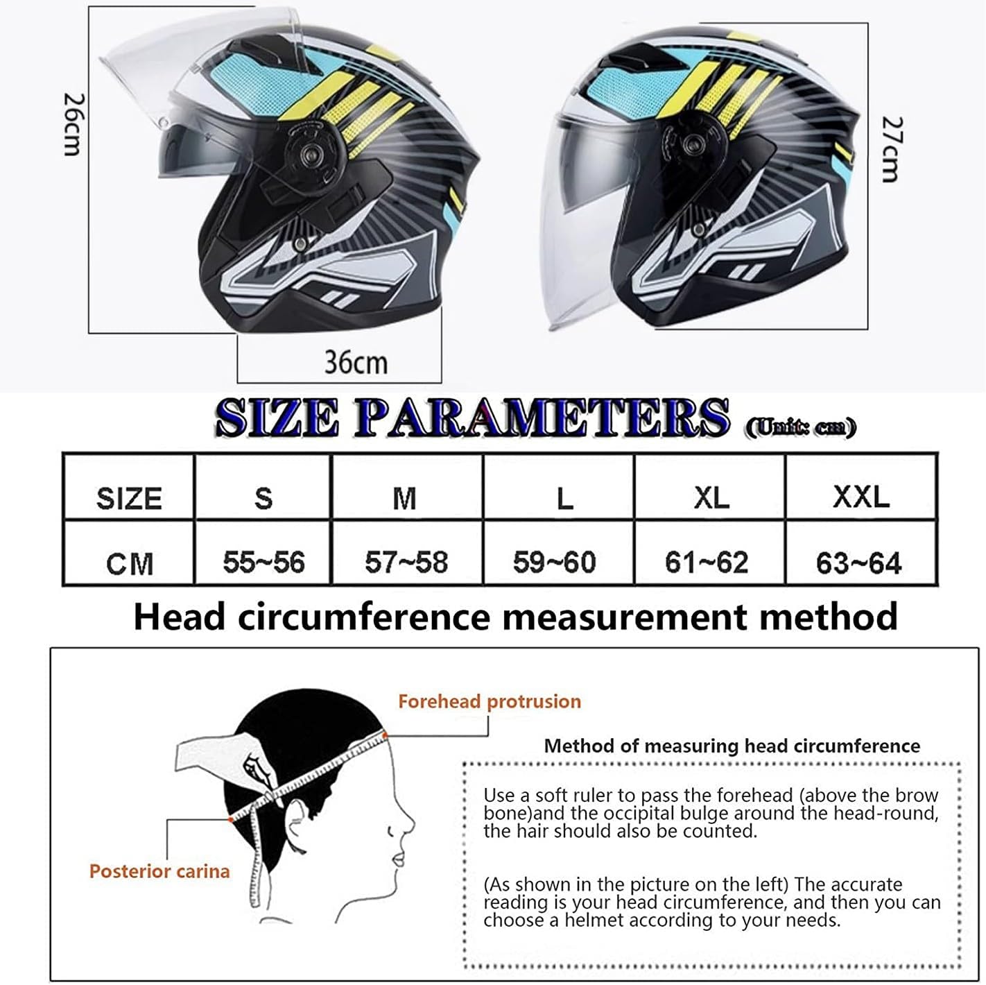 Casco Moto Bluetooth A Faccia Aperta,Casco Jet Vintage 3/4 Casco Anti-Collisione Caschi Cromwell Per Uomo E Donna Con Doppia Visiera Portatile Casco A Scodella Omologati ECE