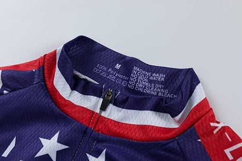 Miniatura 4 de JPOJPO hombres ciclismo Jersey conjunto,Bicicletas ropa pro equipo manga corta MTB bicicleta ropa ciclismo ciclismo