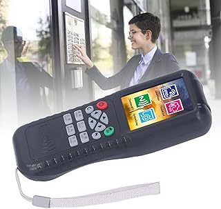 RFIDs Copier RFIDs Reader Writer Copier Handheld NFC Card Writer Duplicator with 10 UID Card 10 Key Chain 1 Type C OTG Adapter Hid Card Duplicator