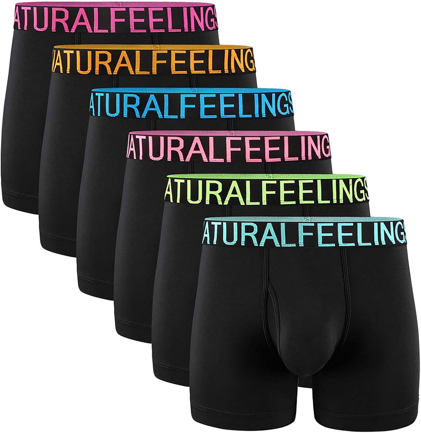 5Mayi Boxer Briefs Mens Underwear Cotton Mens Boxer Briefs Underwear for Men Pack S M L XL XXL