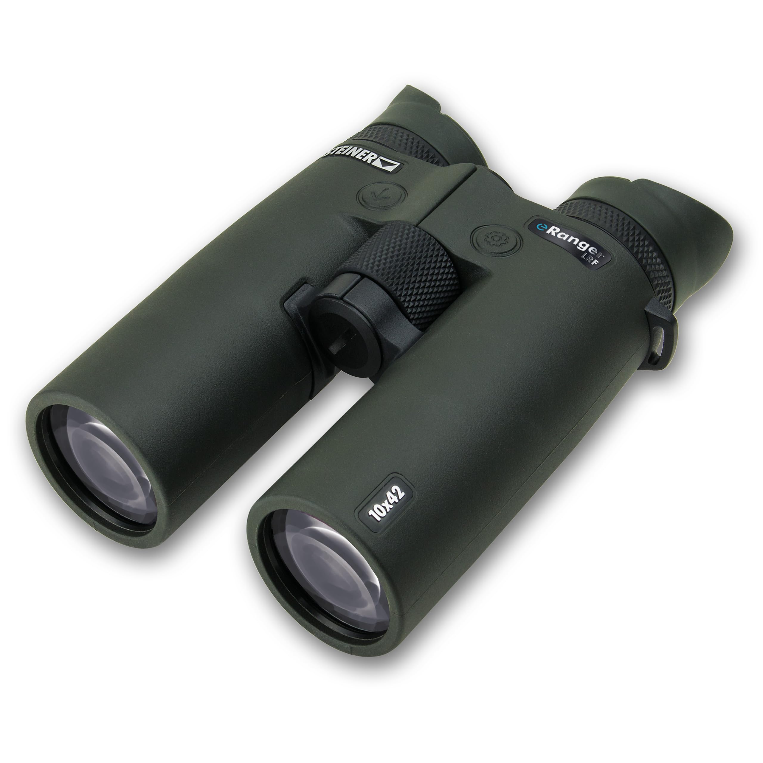 Steiner Binocolo da caccia eRanger LRF 10x42 – telemetro laser fino a 3.000 m, trasmissione digitale Steiner Connect App, eRanger 8
