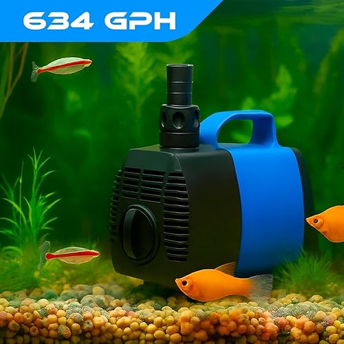 Miniatura 6 de Bomba de agua sumergible 920 GPH ultra silenciosa para estanque, acuario, pecera, fuente, hidroponía, paquete de 4