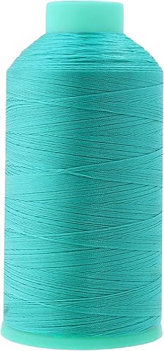 Miniatura 147 de Mandala Crafts Hilos de coser resistentes de nailon consolidado, hilo para tejer jeans de cuero, hilos de tapicería marina al aire libre, Beige