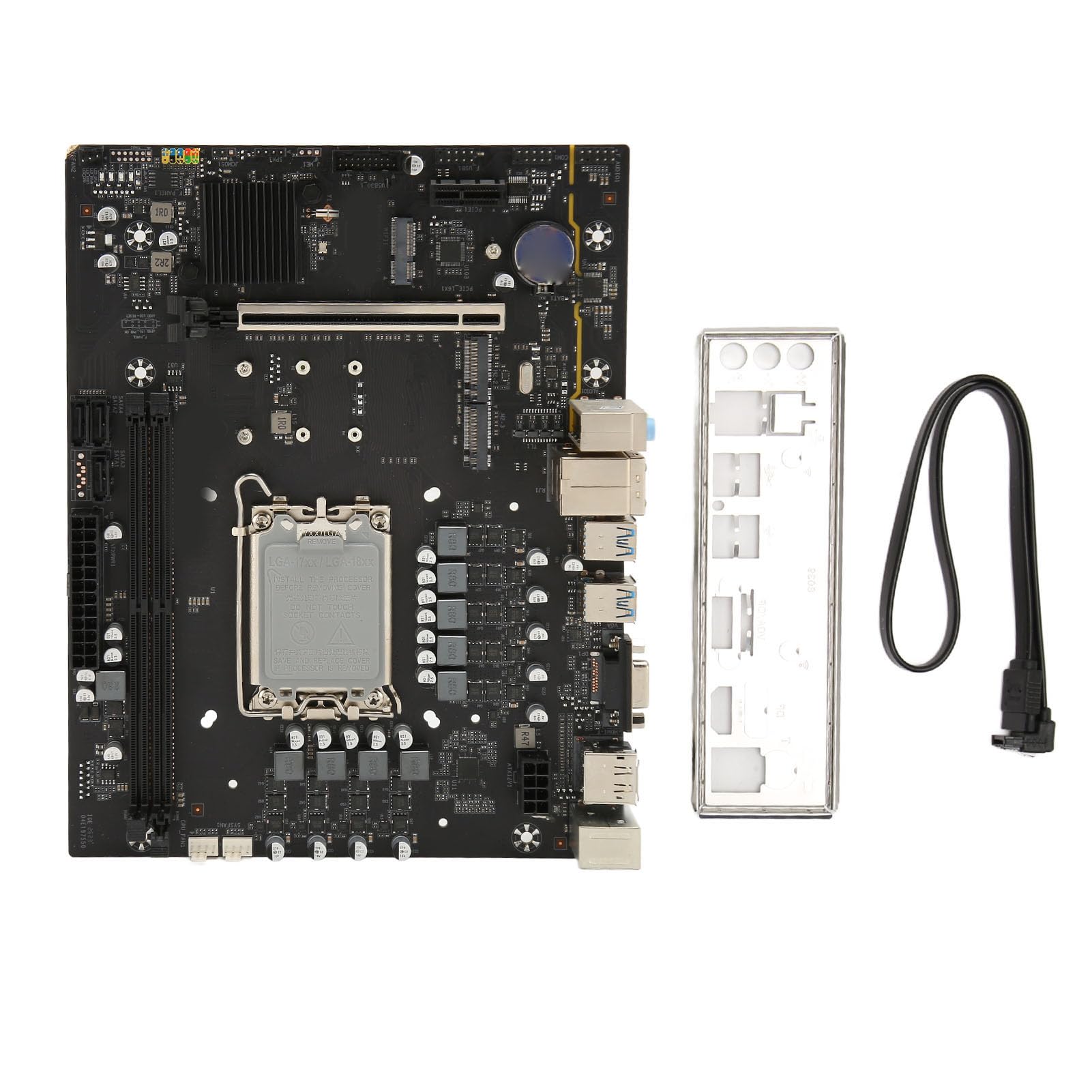 Płyta Głowa do Gier B760 M5 Wifi, Obosługa 12. 13. GeneacJi dla ProcesorOwlGA1700, DDR5 M.2 USB 3.2 Gen2, Stabilny Zasilalak, Trwały Materialiałał