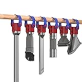 8PCs Accessory Hangers compatible with Dyson V7 V8 V10 V11 V15 Vacuum Cleaners, Movable Attachment Holders fit for Dyson Vacuum Accessory Storage Tool Replacement Part (Accessories NOT Included)