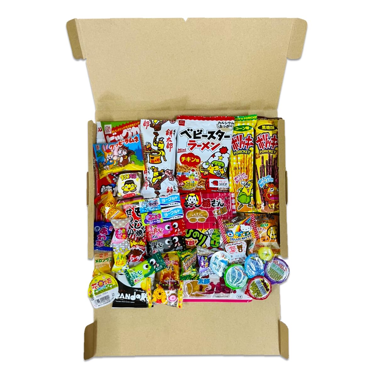 Amazon.co.jp: 駄菓子 昔懐かし 詰め合わせ セット 45個 定番のお菓子