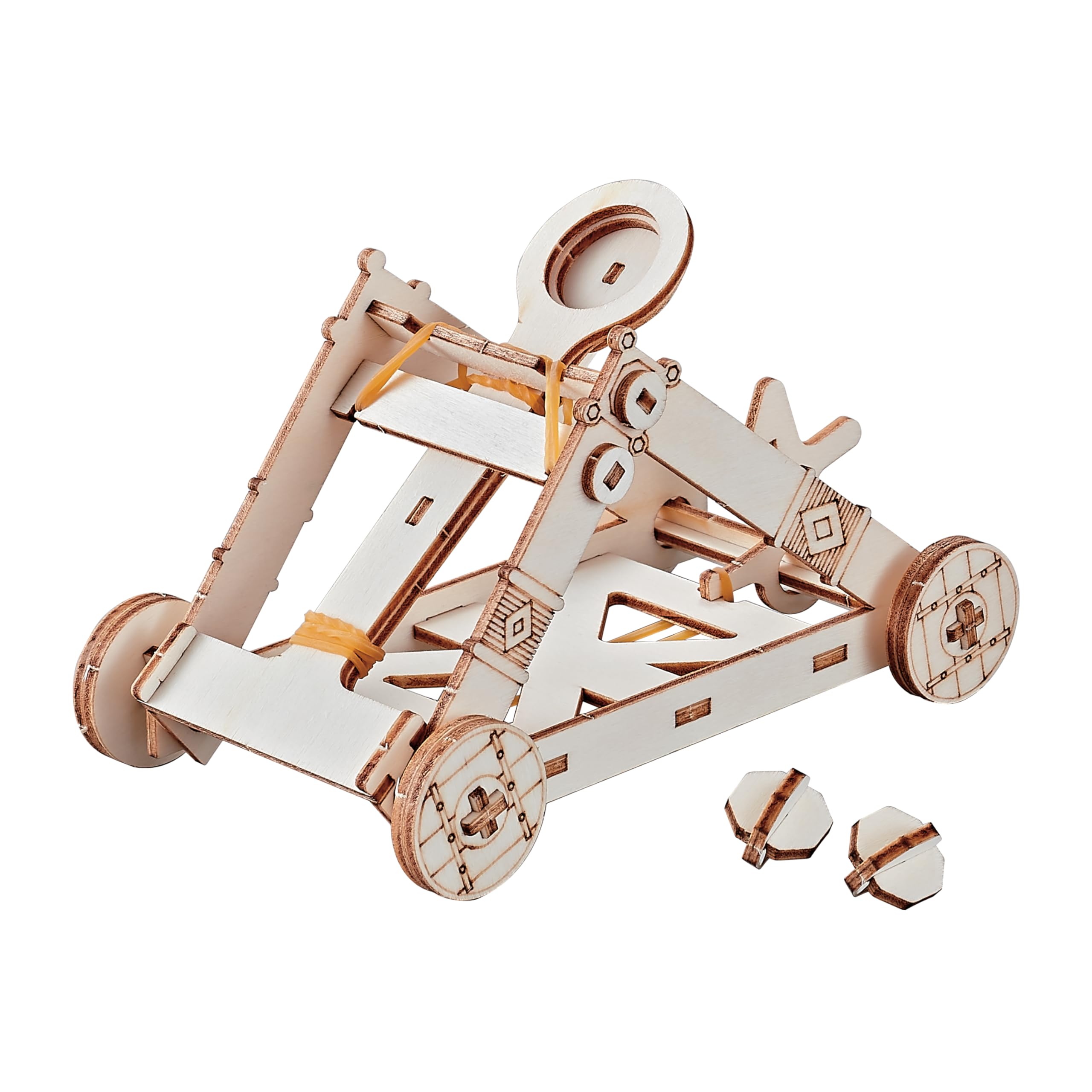 #winning Build Your Own Wooden Trebuchet Sling Flat Pack Home STEM Project Kit