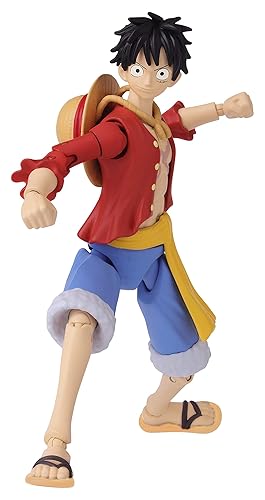 Anime Heroes Monkey D. Luffy Action Figure 36931, Multicolor, One Piece