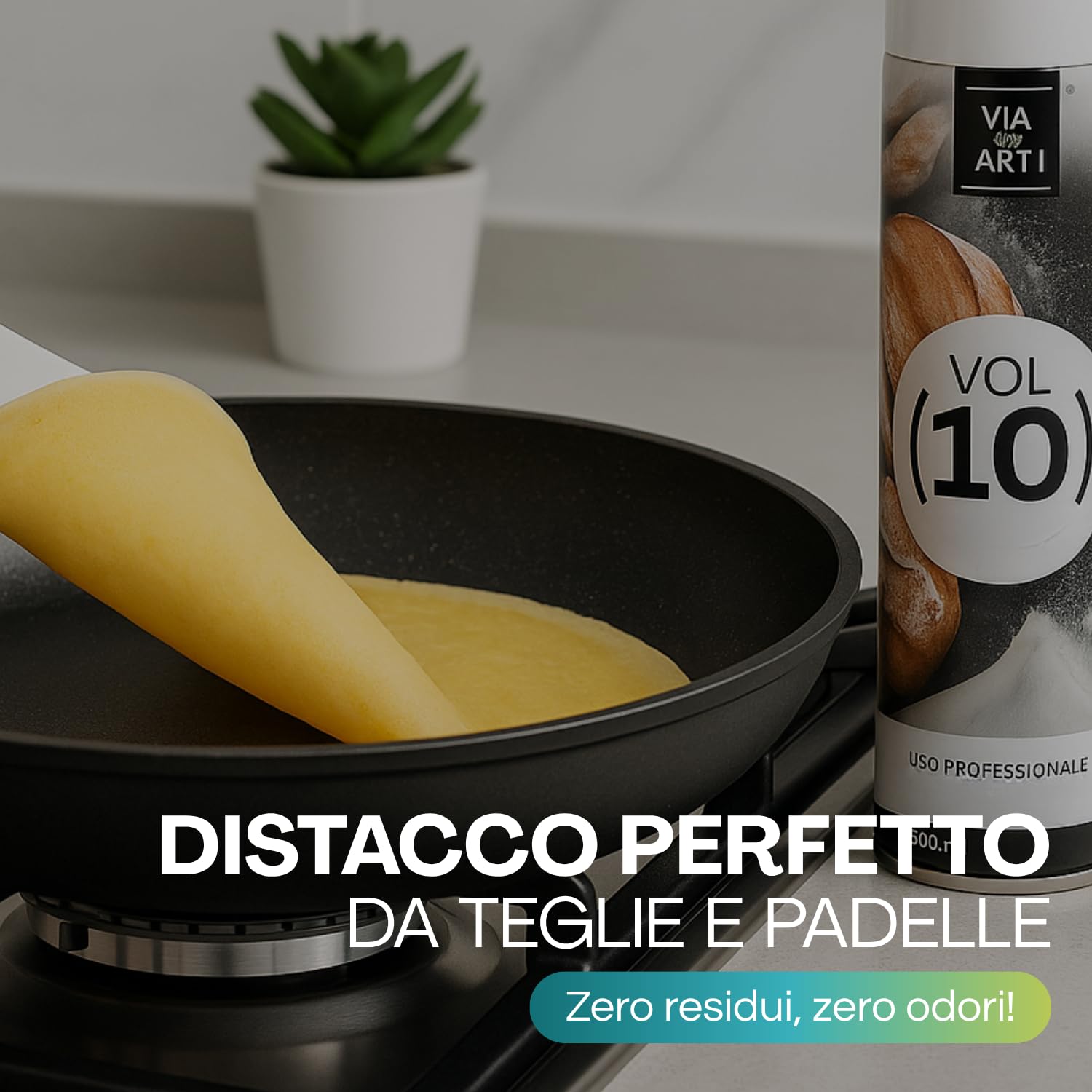 Virsus 3 Staccante per dolci e salati con Capacità 500ml cadauna