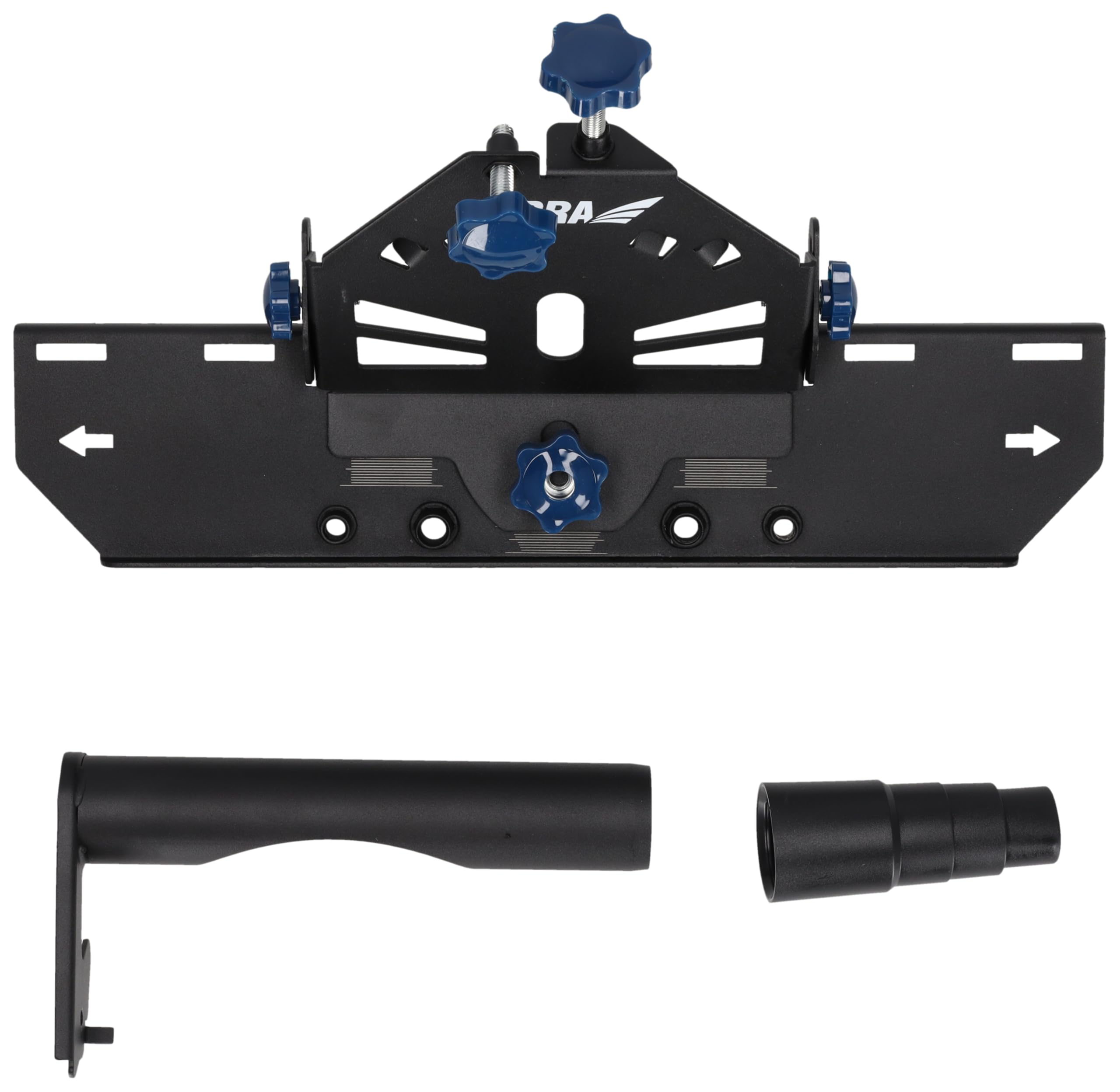 DEDRA 45°-Winkel-Anfasaufsatz für Winkelschleifer Winkelschleifer Halterung für 115/125 mm Tile Cutter, effizientes Schneiden von Fliesen, Stahl, Kompatibilität mit verschiedenen Staubsaugern