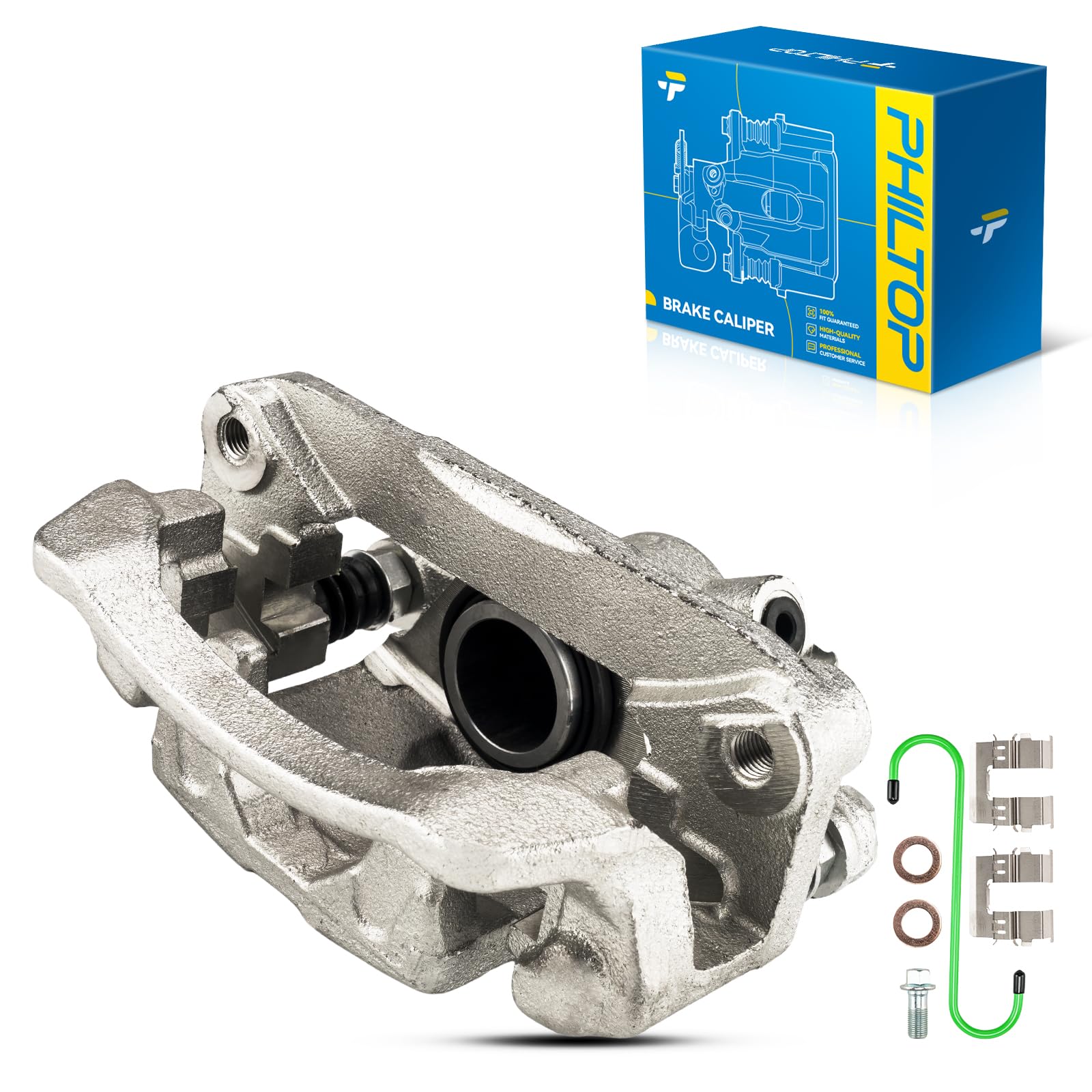 PHILTOP Rear Left Brake Caliper for Subaru Forester, WRX, Impreza
