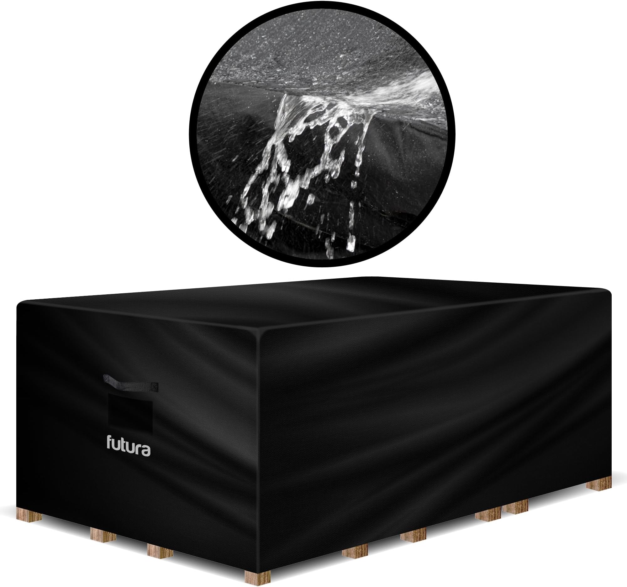 Futura Outdoor Rattan Garden Furniture Covers Waterproof 300x250x100cm