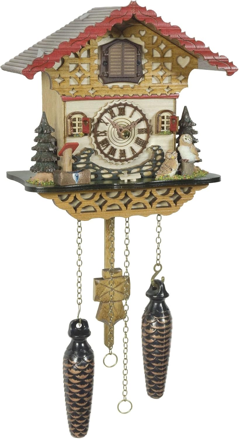 Trenkle Quartz Cuckoo Clock Swiss House with Music TU 4226 QM