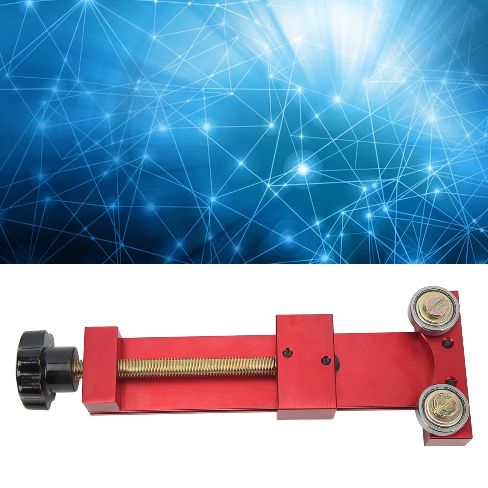 Univerl - Herramienta de corte de filtro de aceite de aluminio aleación roja 66490 para un diámetro máximo de 5,5 pulgadas Filtros de aceite Kit de mantenimiento profesional de reparación de
