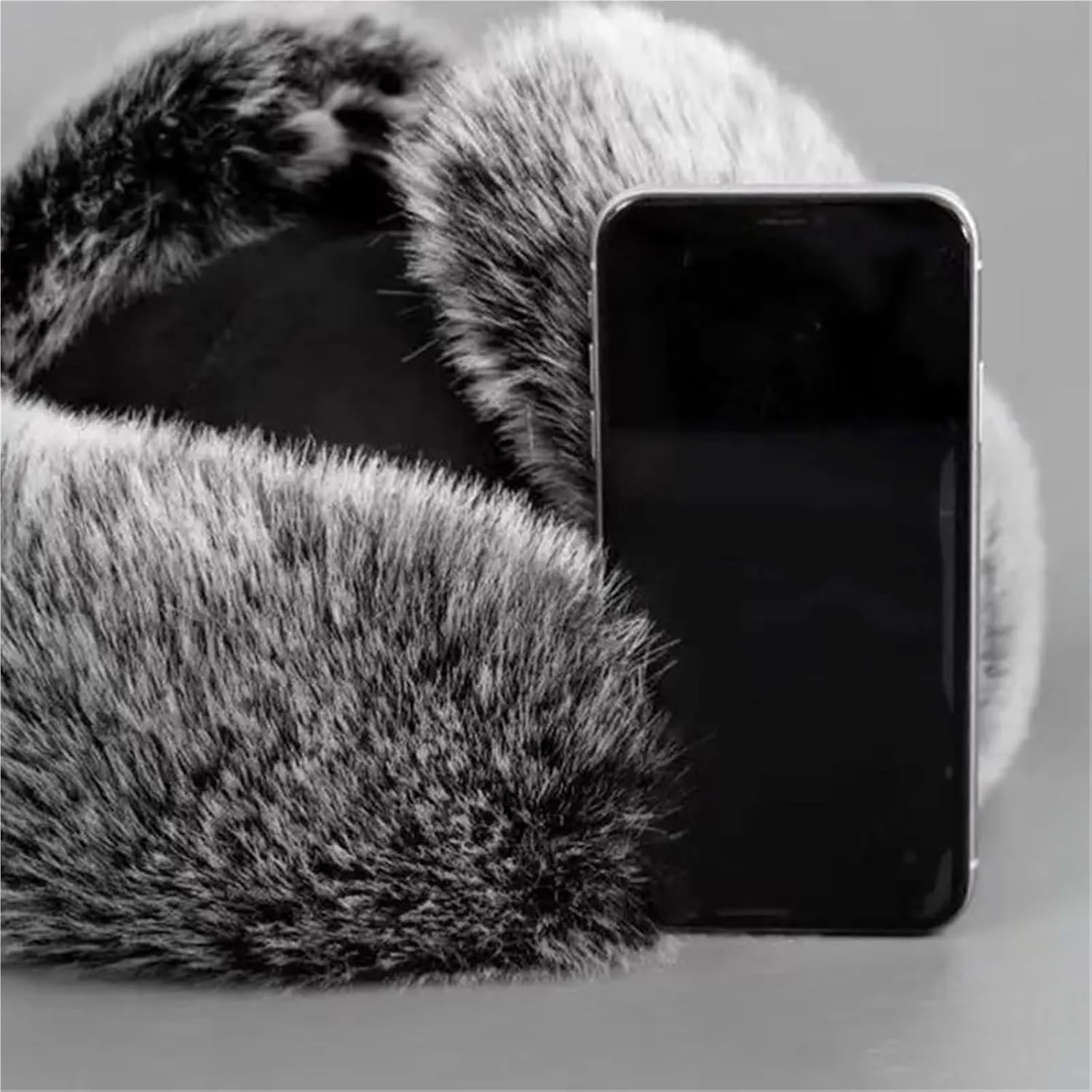 Adult Furry Trapper Hat with Earflaps Winter Warm Thicken Ear Flaps Windproof Coldproof Cycling for Cold Weather
