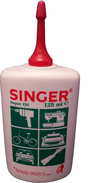 Aceite lubricante para máquina de coser Singer - Paquete de 12 piezas