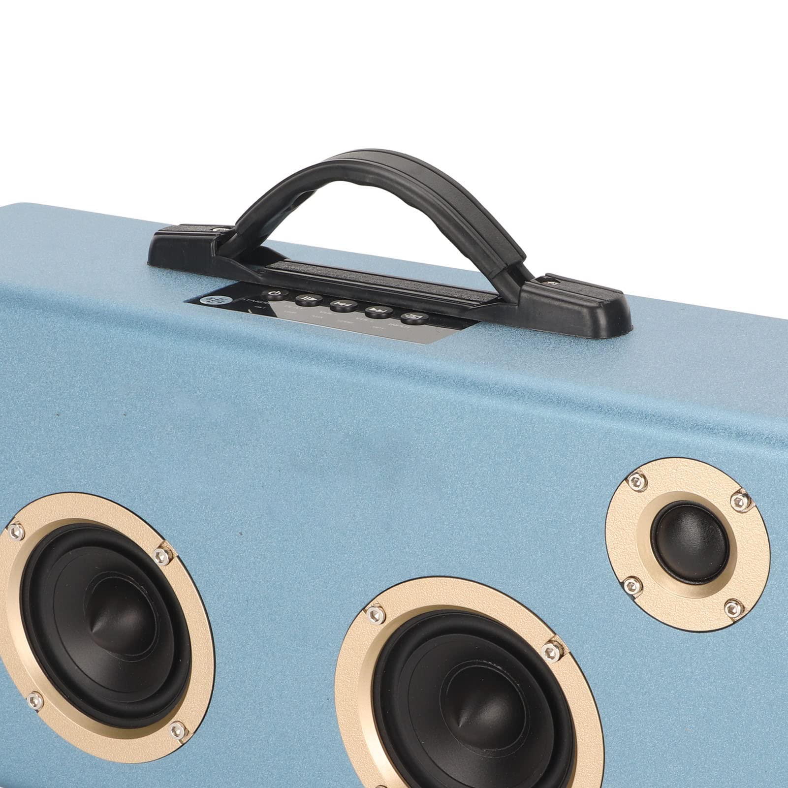 Altoparlante Bluetooth Portatile, Altoparlante Wireless con Audio Stereo Forte da 70 W, Altoparlante Subwoofer Pesante con Maniglia, 7500 MAh, per Esterni, Casa, Feste, (BLUE)