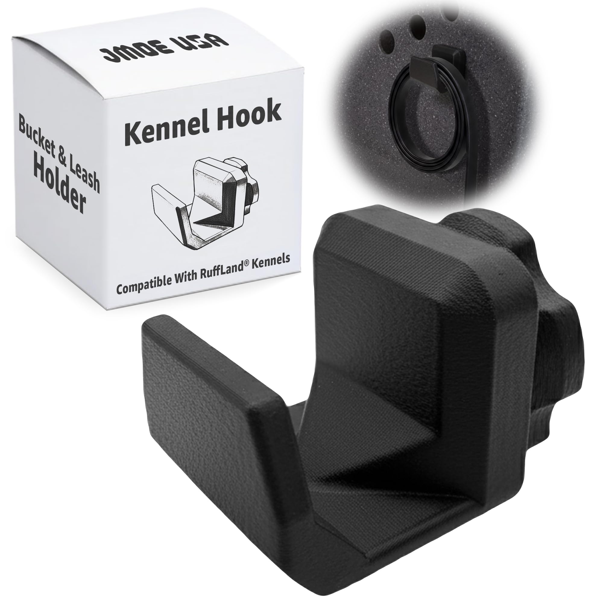 Jmoe USA Universal Hook for Ruffland Dog Kennels | Heavy Duty