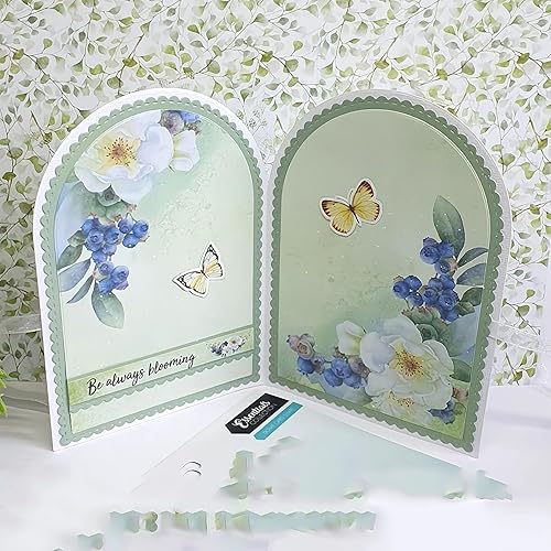 Miniatura 5 de Troqueles de metal para arco de boda para hacer tarjetas, plantillas de corte para álbumes de recortes, álbum de fotos, papel decorativo, plantilla