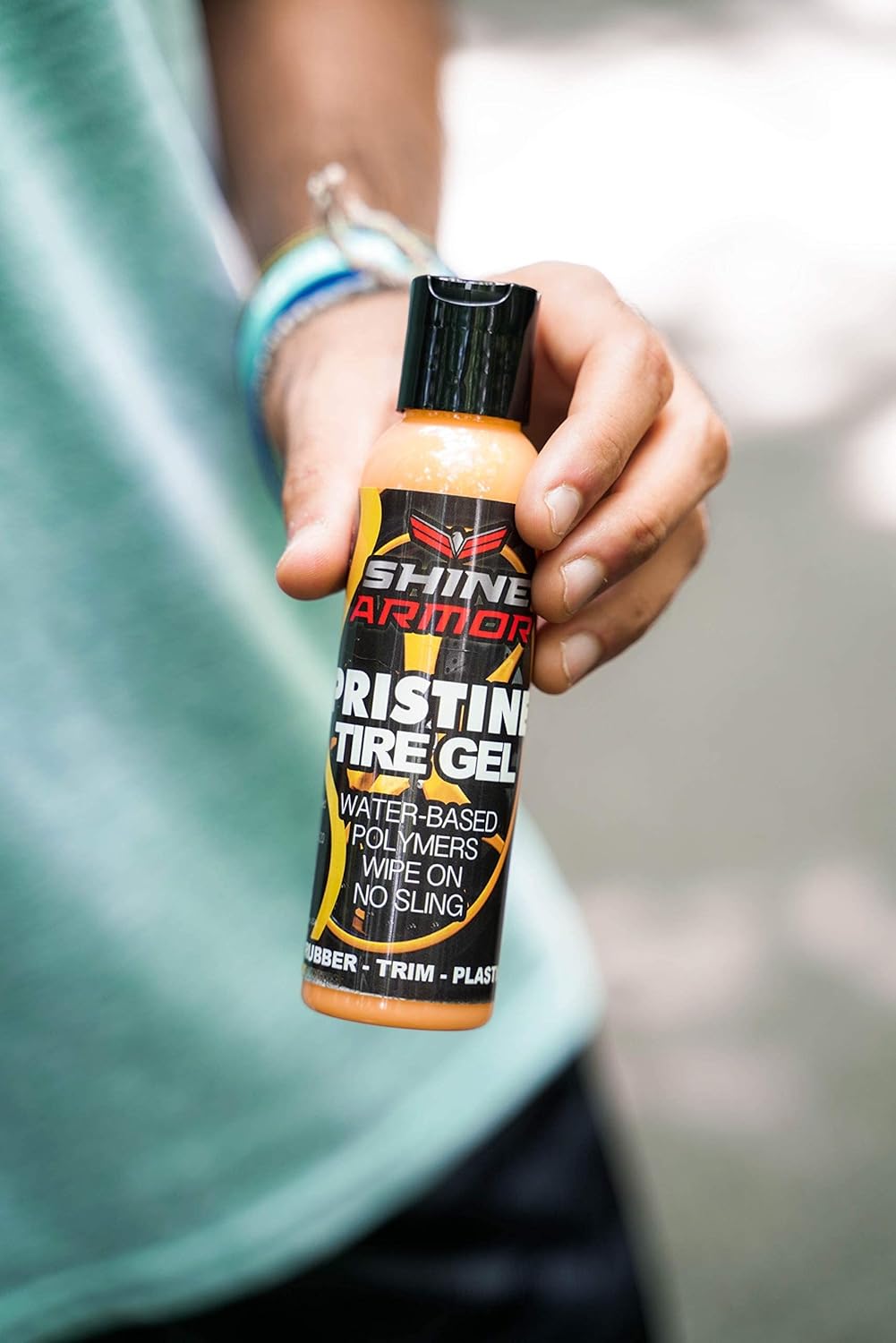 SHINE ARMOR Daily Car Bundle - Carnauba Wax Liquid Spray Wax for Car - Hybrid Hydrophobic Car Polish and Car Shine Spray, Plastic Restorer UV Protection from UV Rays, Restores Vinyl, Trim, and Rubber