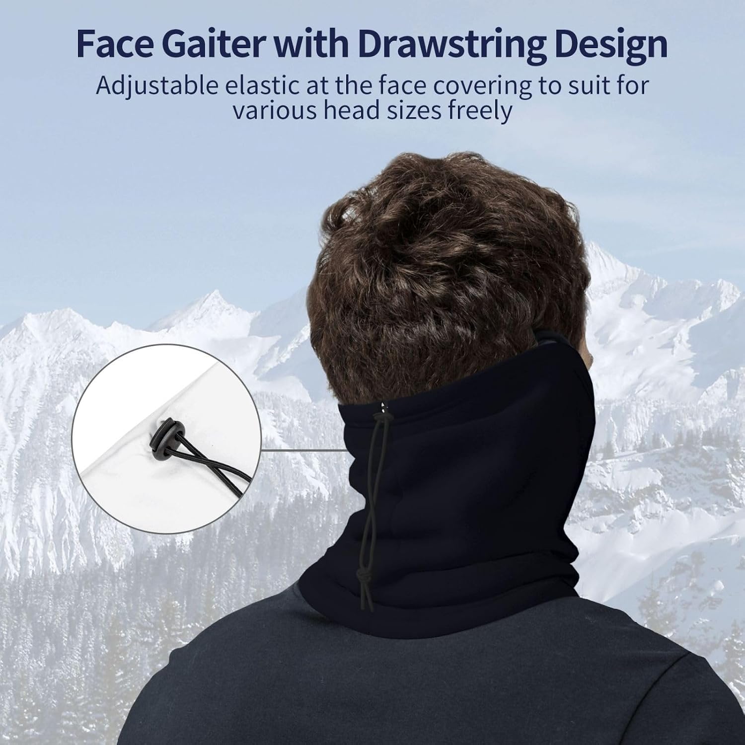 Halloween Skull Print Adults Scarf Face Mask For Outdoor Sports Skiing Cycling Running Protection Gear