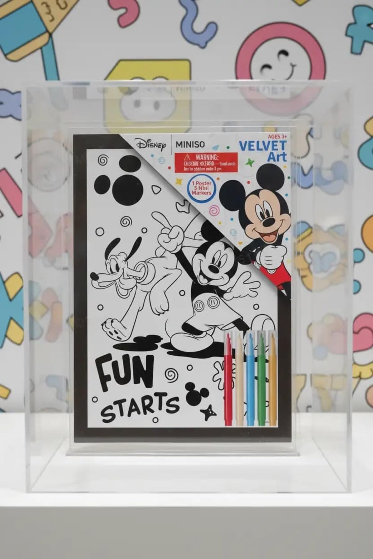 MINISO Mickey Mouse Lisanslı Boyama Seti, 2022958010106