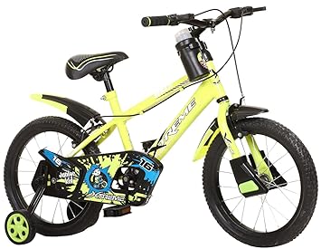JUNIOR KID 16 Inches with Training Wheels Kids Cycle for 5 to 8 Years of Boys and Girls