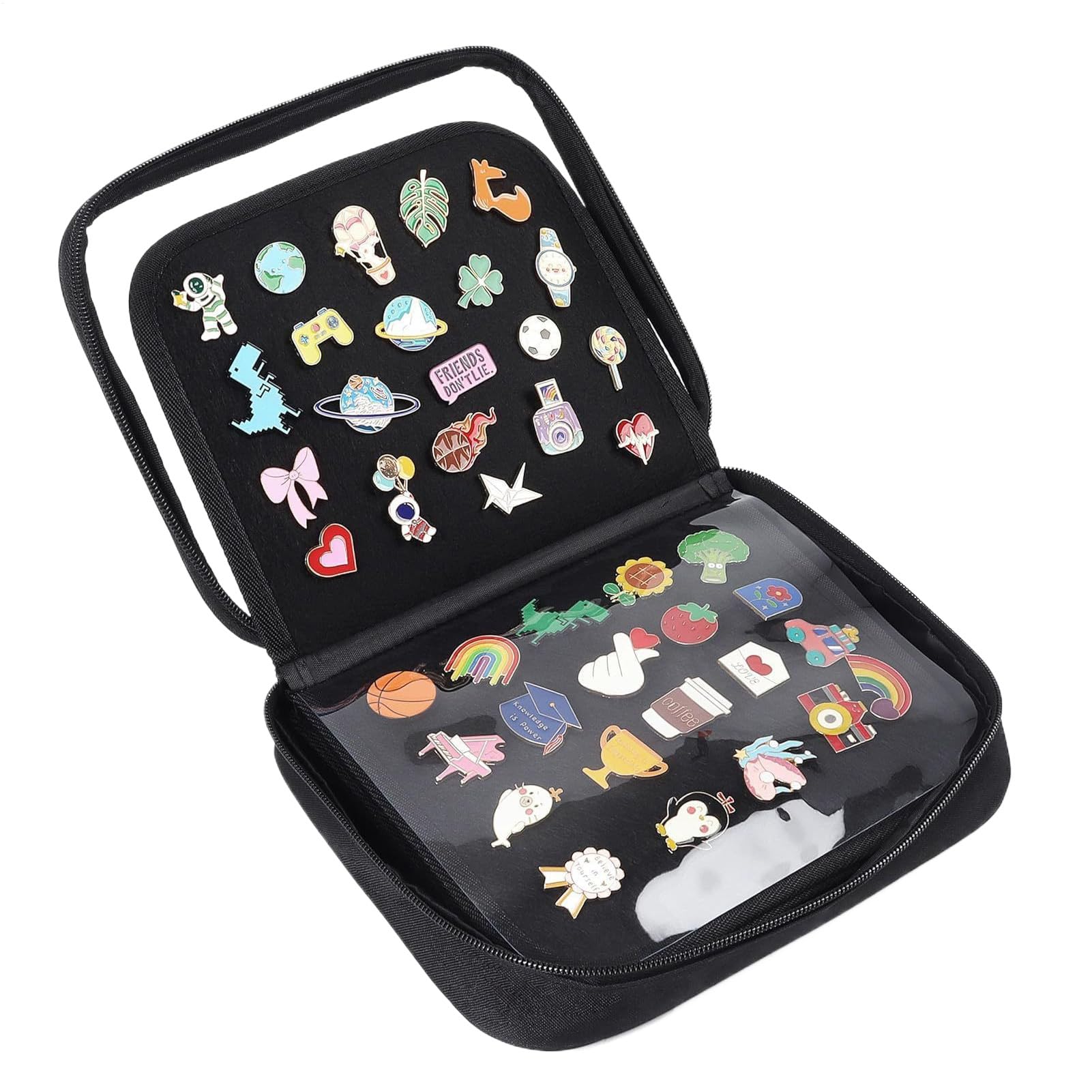 Collection de broches et broches rangement dans un présentoir à épingles - 8