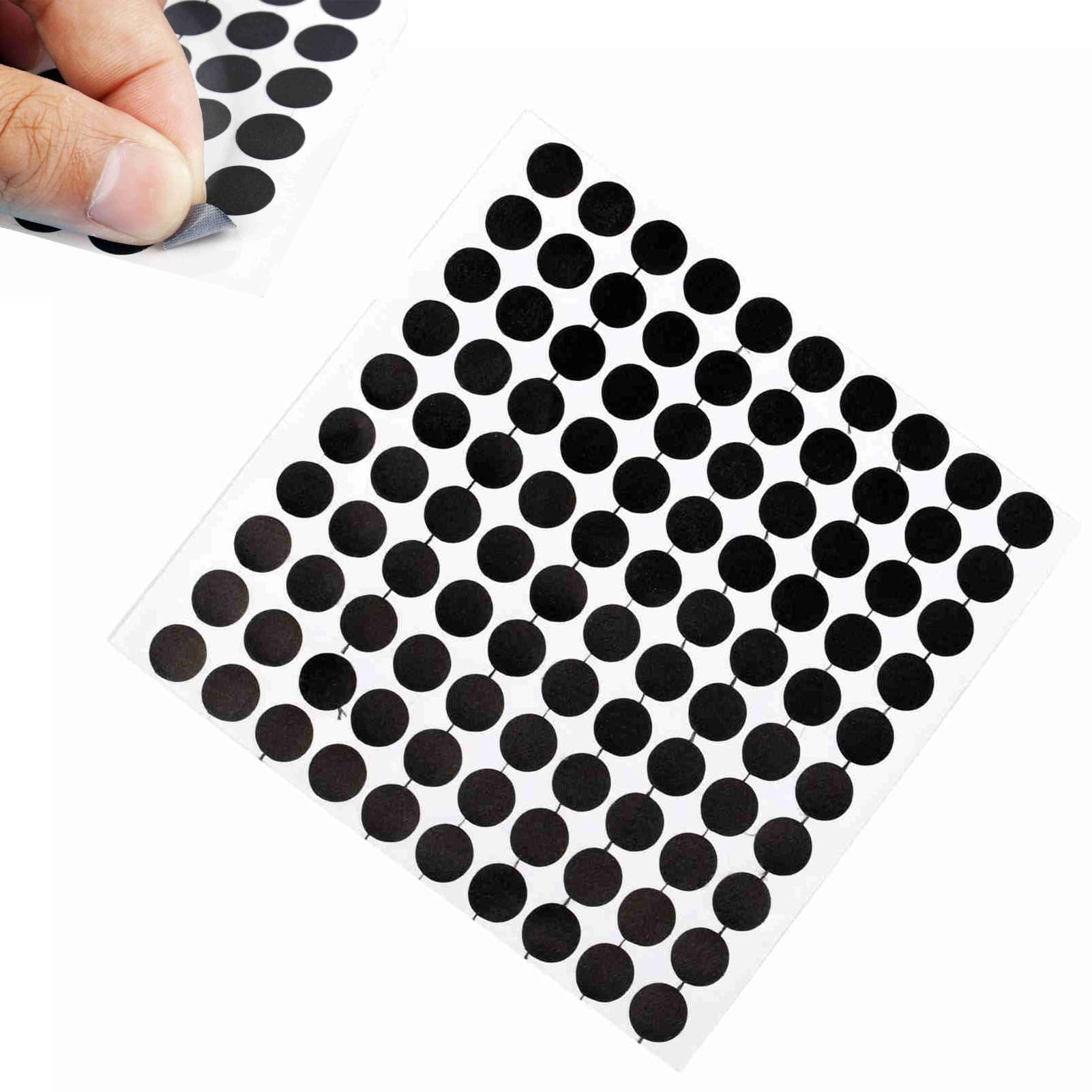 Agatige Pool Table Marker Dots, Billiard Point Stickers, Snooker Spot Stickers Pool Ball Position Markers Billiards Spot Point Sticker White Ball Locator Accessories (100Pcs British Point 10mm)