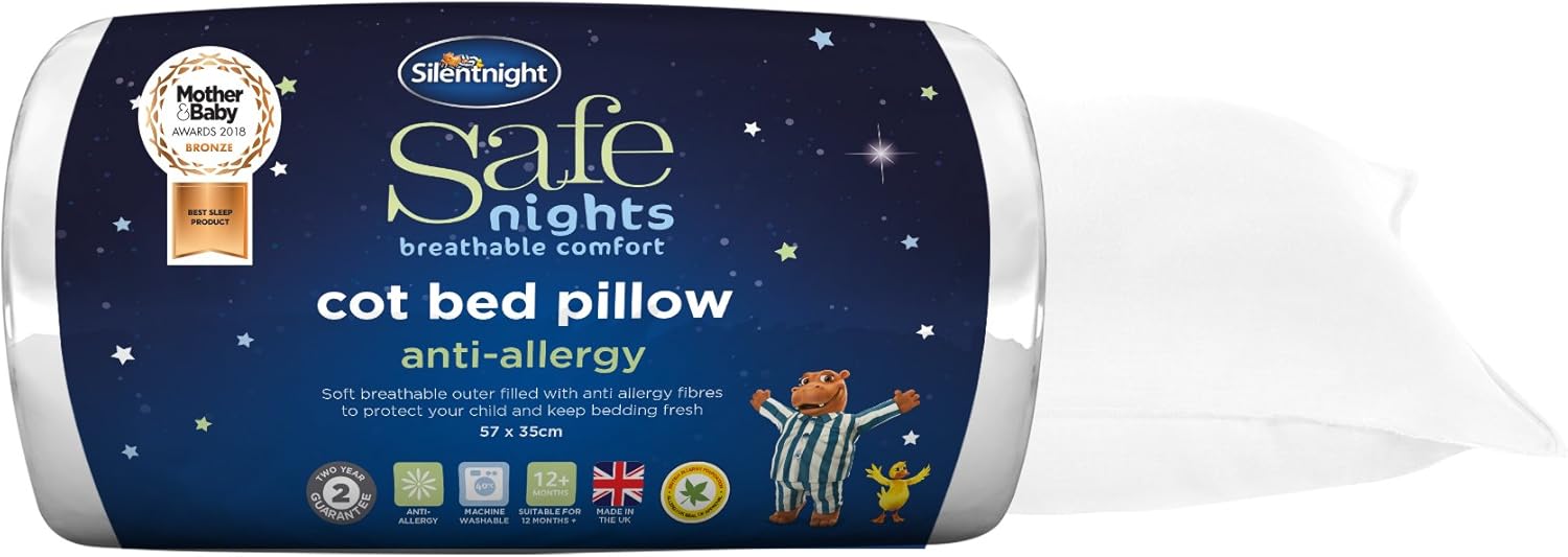silent night cot bed pillow
