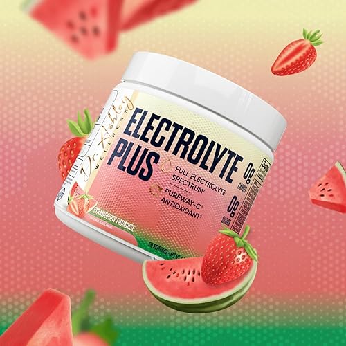 Miniatura 5 de Electrolyte Plus - Mezcla de bebida en polvo, electrolitos de espectro completo, tarifa de gluten y cero azúcar para una máxima hidratación, 30
