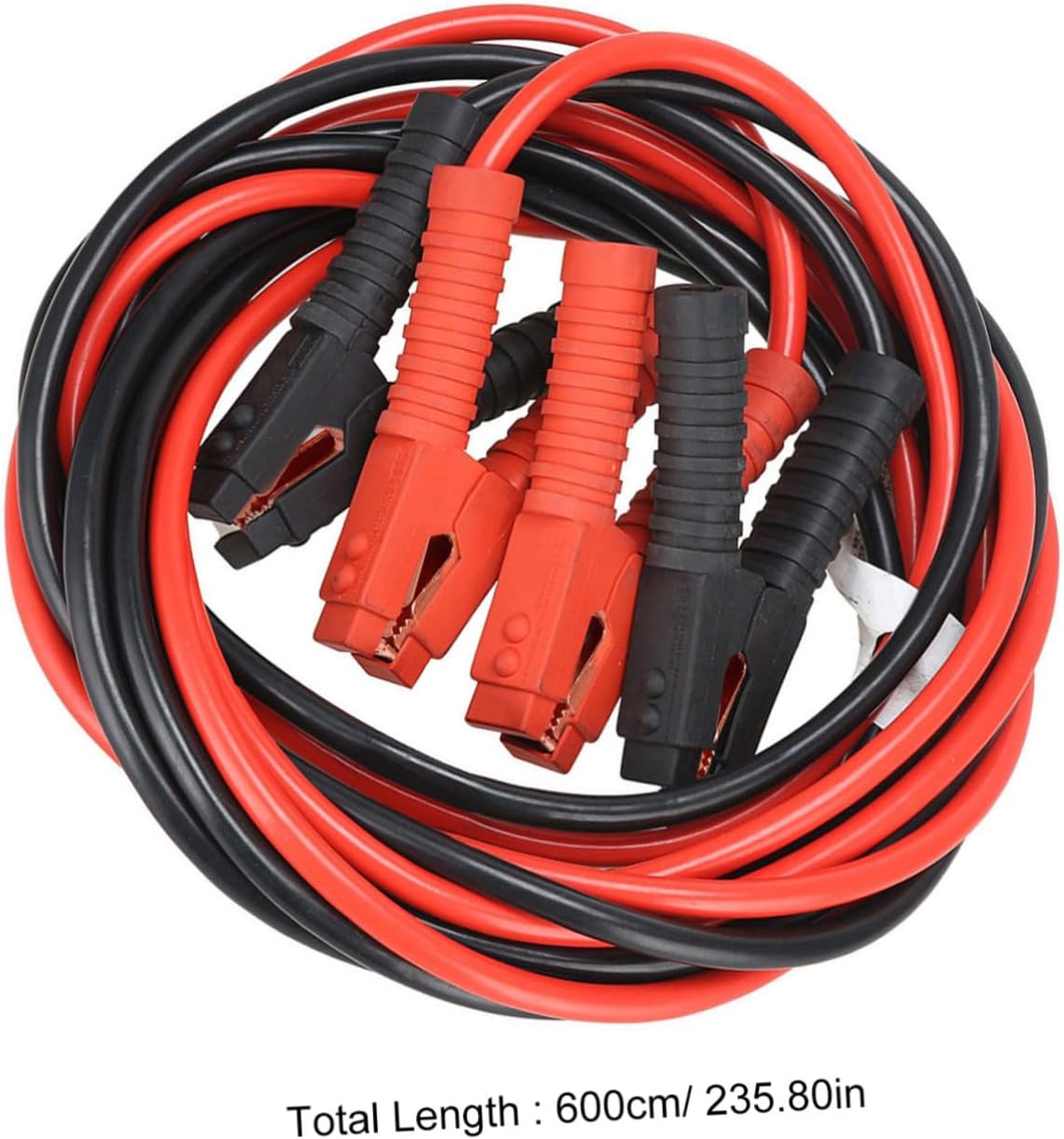 Zerodeko 6m Car Battery Power Emergency Cable Power Wire Clip Clamp Boost Cord for Auto